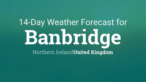 weather in banbridge tomorrow